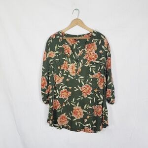Torrid Size 3 Women's Tropical Top